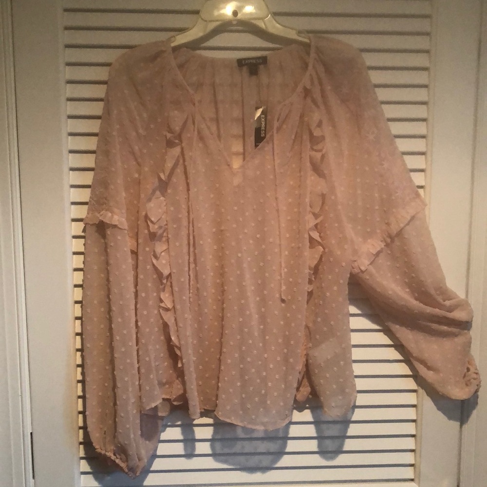 Express Peasant Blouse